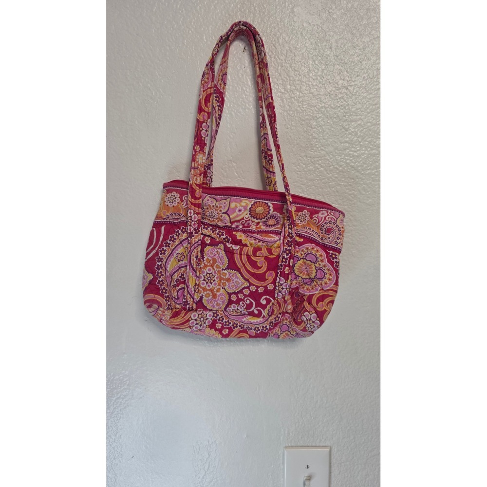 Vera Bradley Shoulder Bag Women Small Pink Excellent